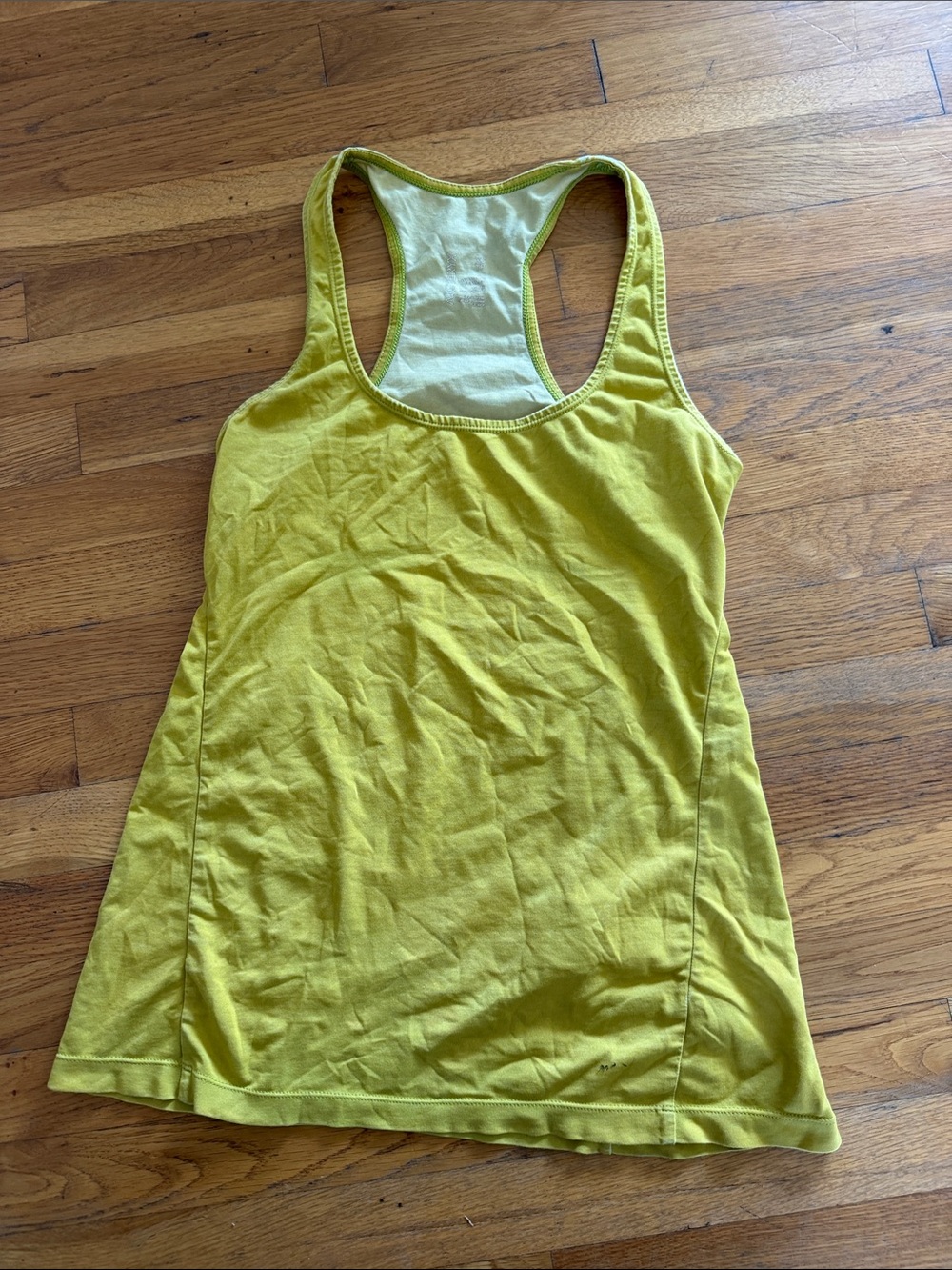 Arcteryx Chartreuse Racerback Tank Top